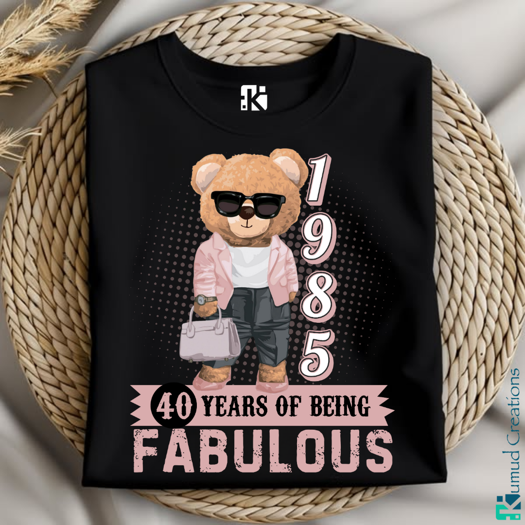 122 - Born in 1985 - 40 Years of Being Fabulous