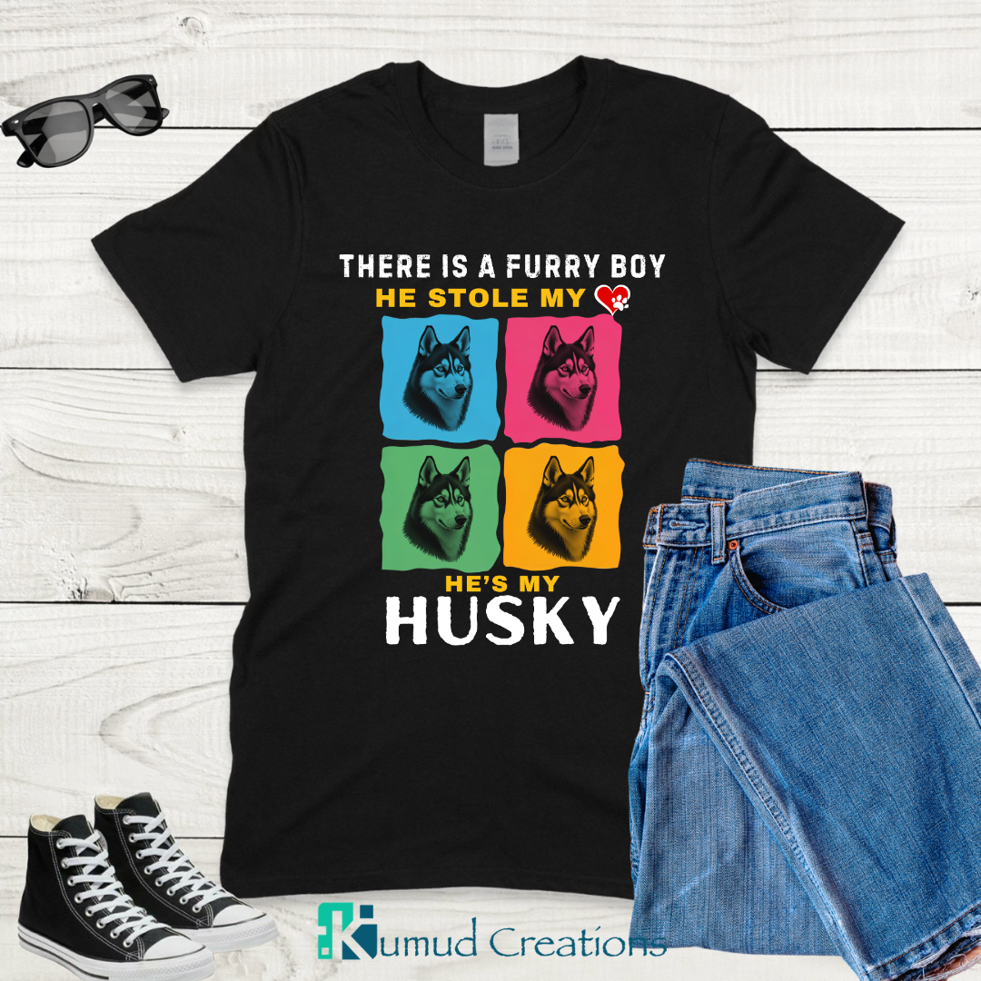131 - There is a Furry Boy - He is Husky