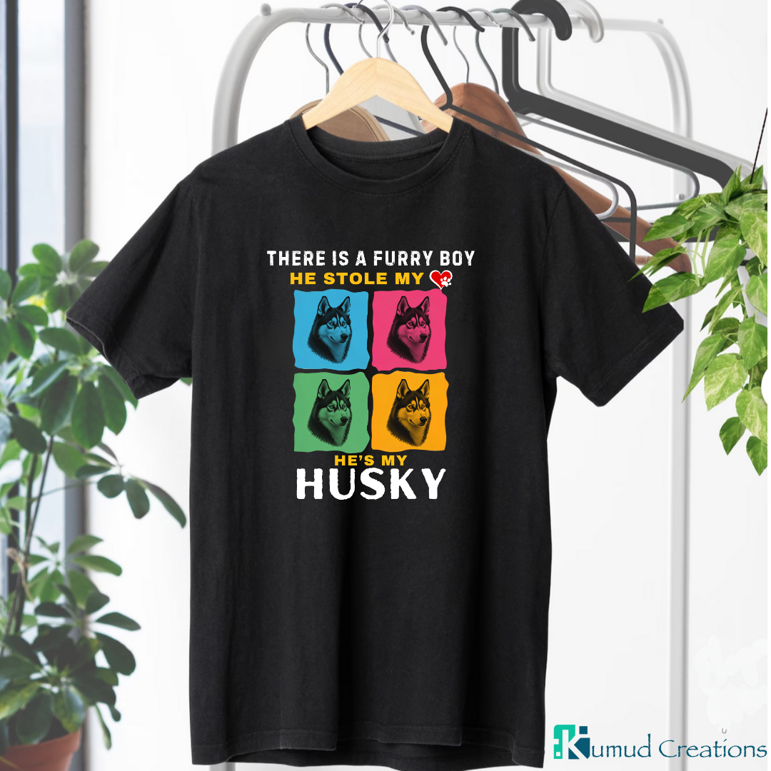 131 - There is a Furry Boy - He is Husky