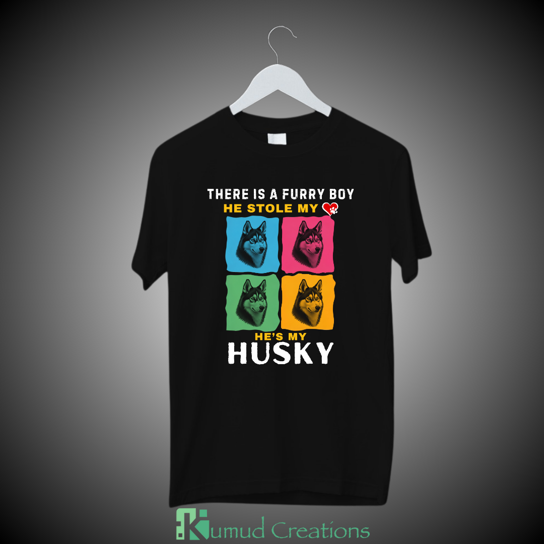 131 - There is a Furry Boy - He is Husky