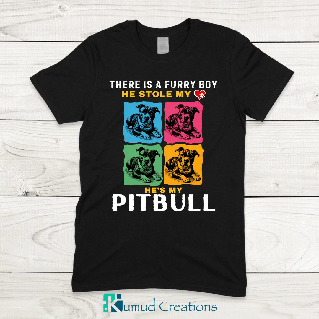 137 - There is a Furry Boy - He is Pitbull