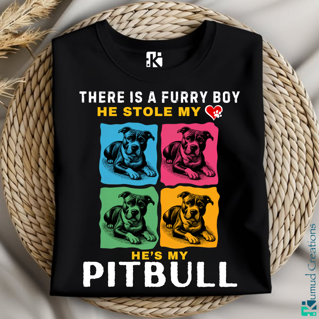 137 - There is a Furry Boy - He is Pitbull