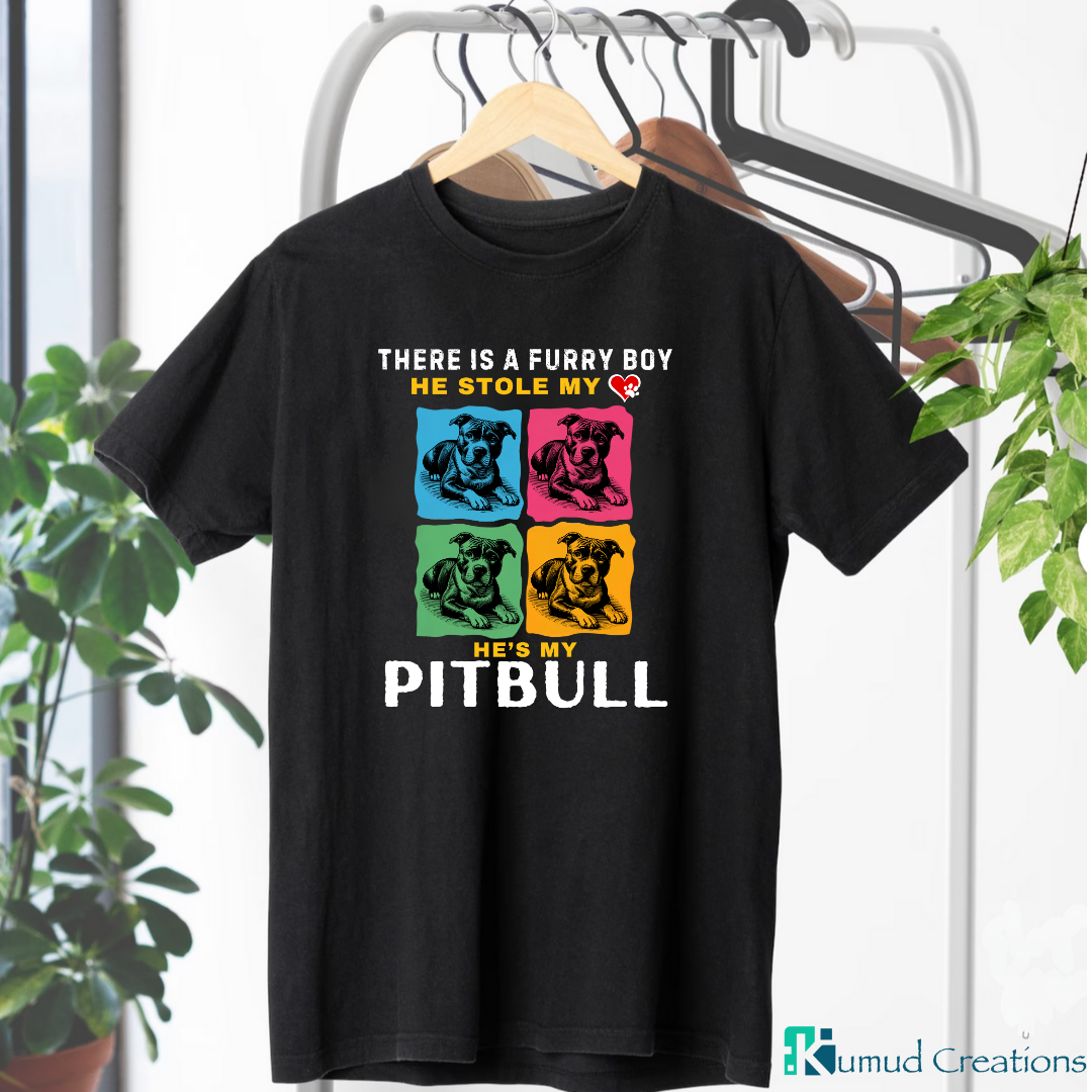 137 - There is a Furry Boy - He is Pitbull