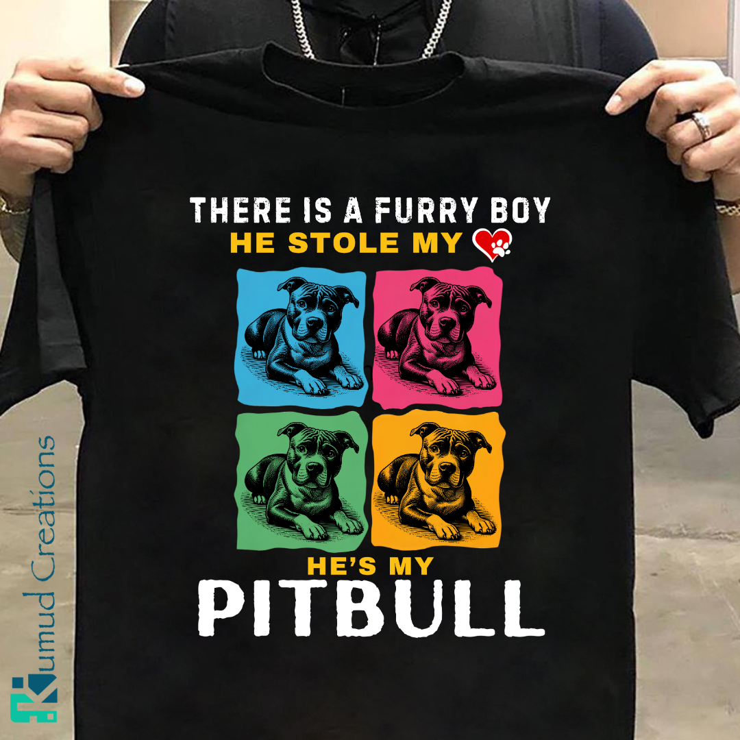 137 - There is a Furry Boy - He is Pitbull
