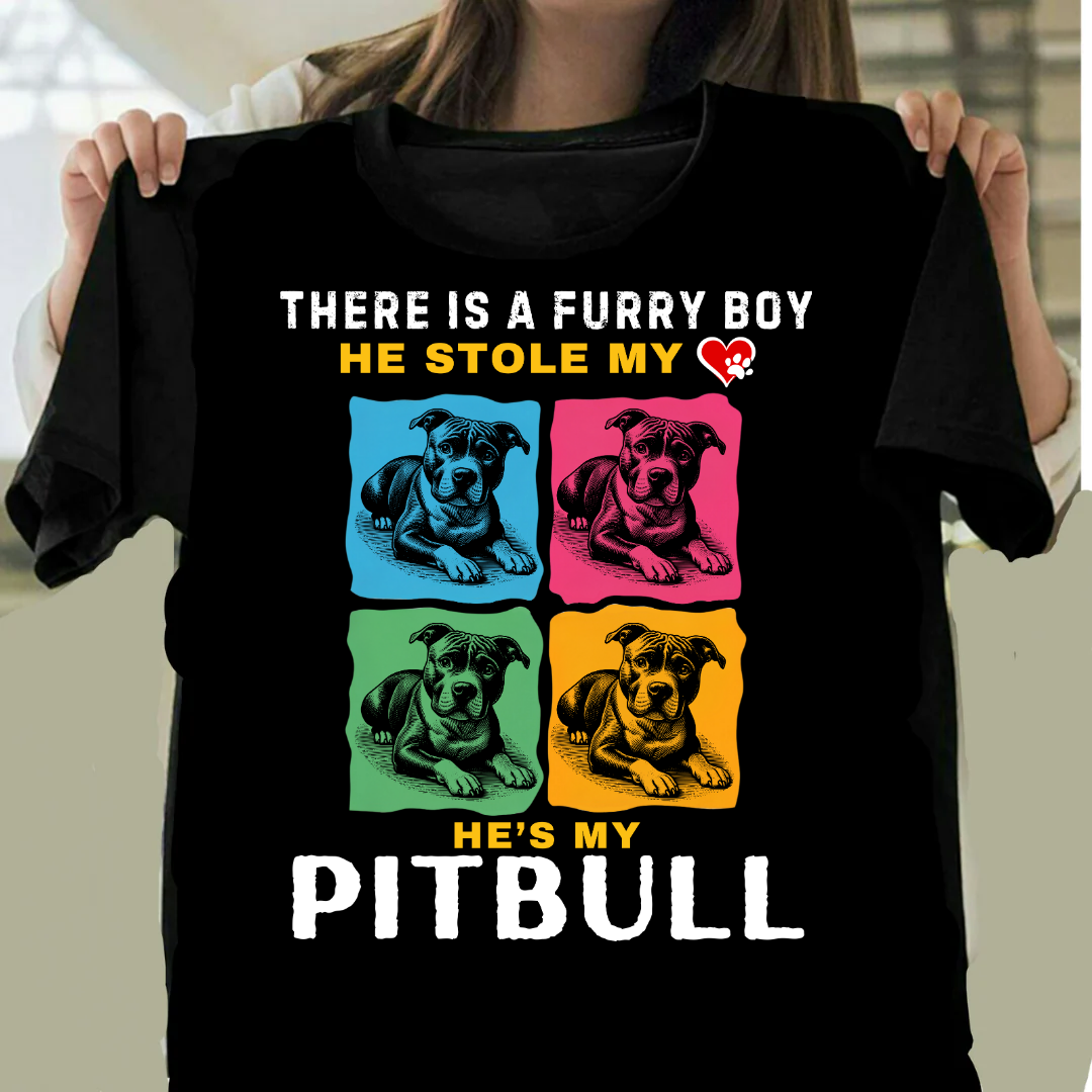 137 - There is a Furry Boy - He is Pitbull