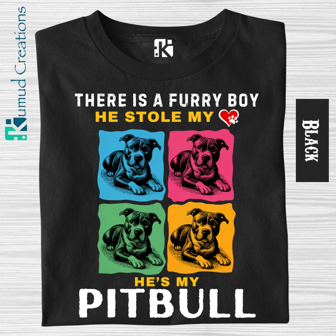 137 - There is a Furry Boy - He is Pitbull