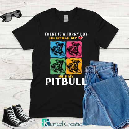 137 - There is a Furry Boy - He is Pitbull