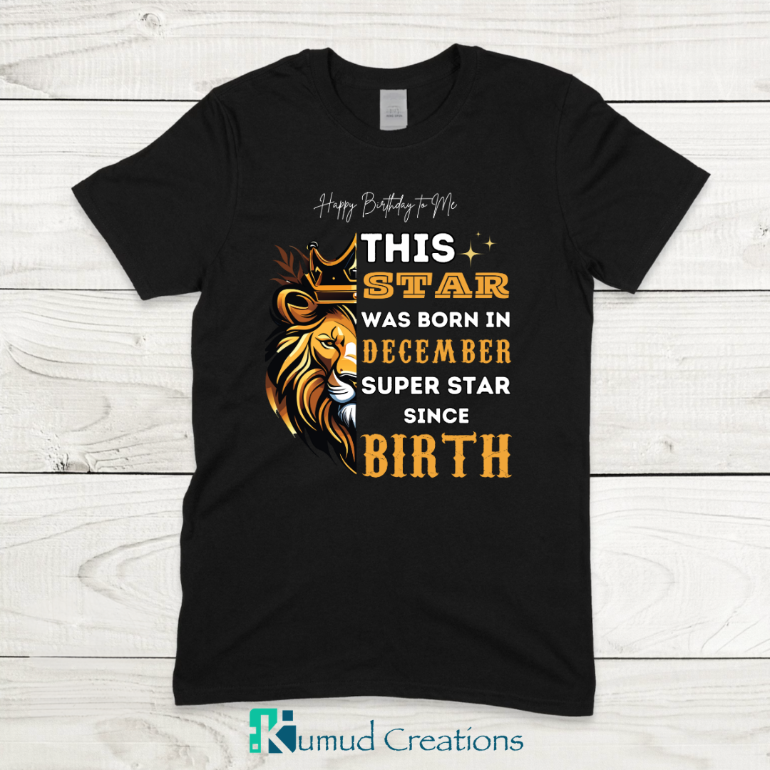 176 - Birthday Star – December