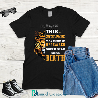 176 - Birthday Star – December