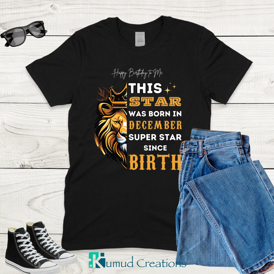 176 - Birthday Star – December