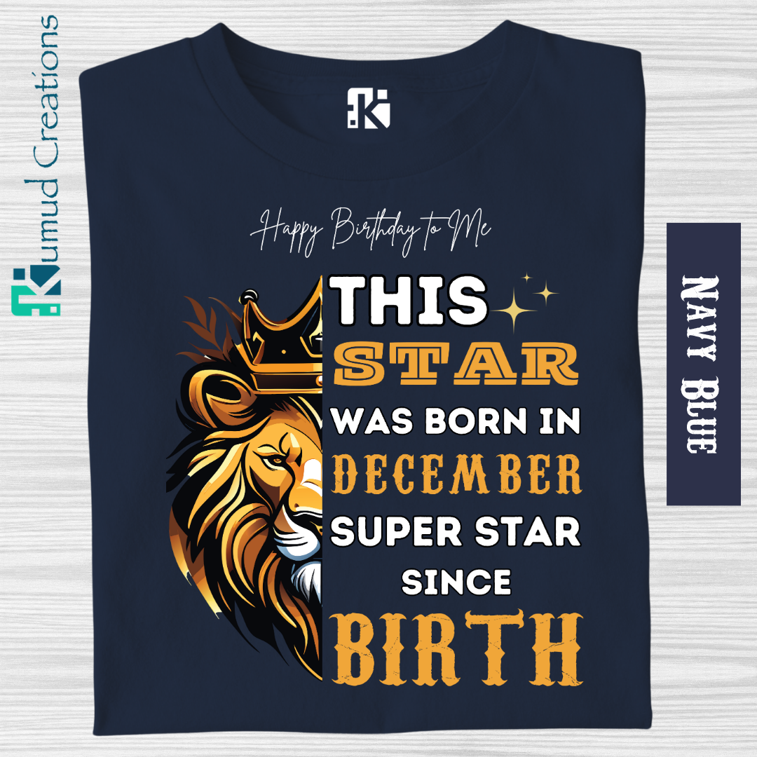 176 - Birthday Star – December