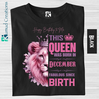 177 - Birthday Queen – December