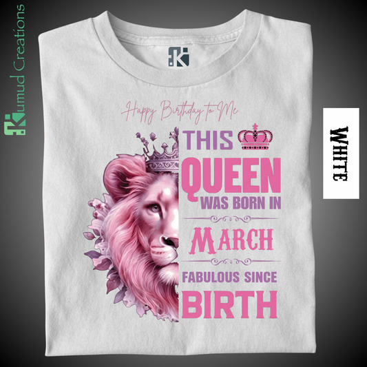 177 - Birthday Queen – March